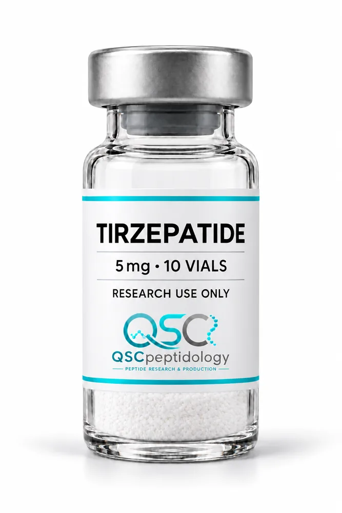 Tirzepatide 5mg (10-vial pack) QSC Peptidology